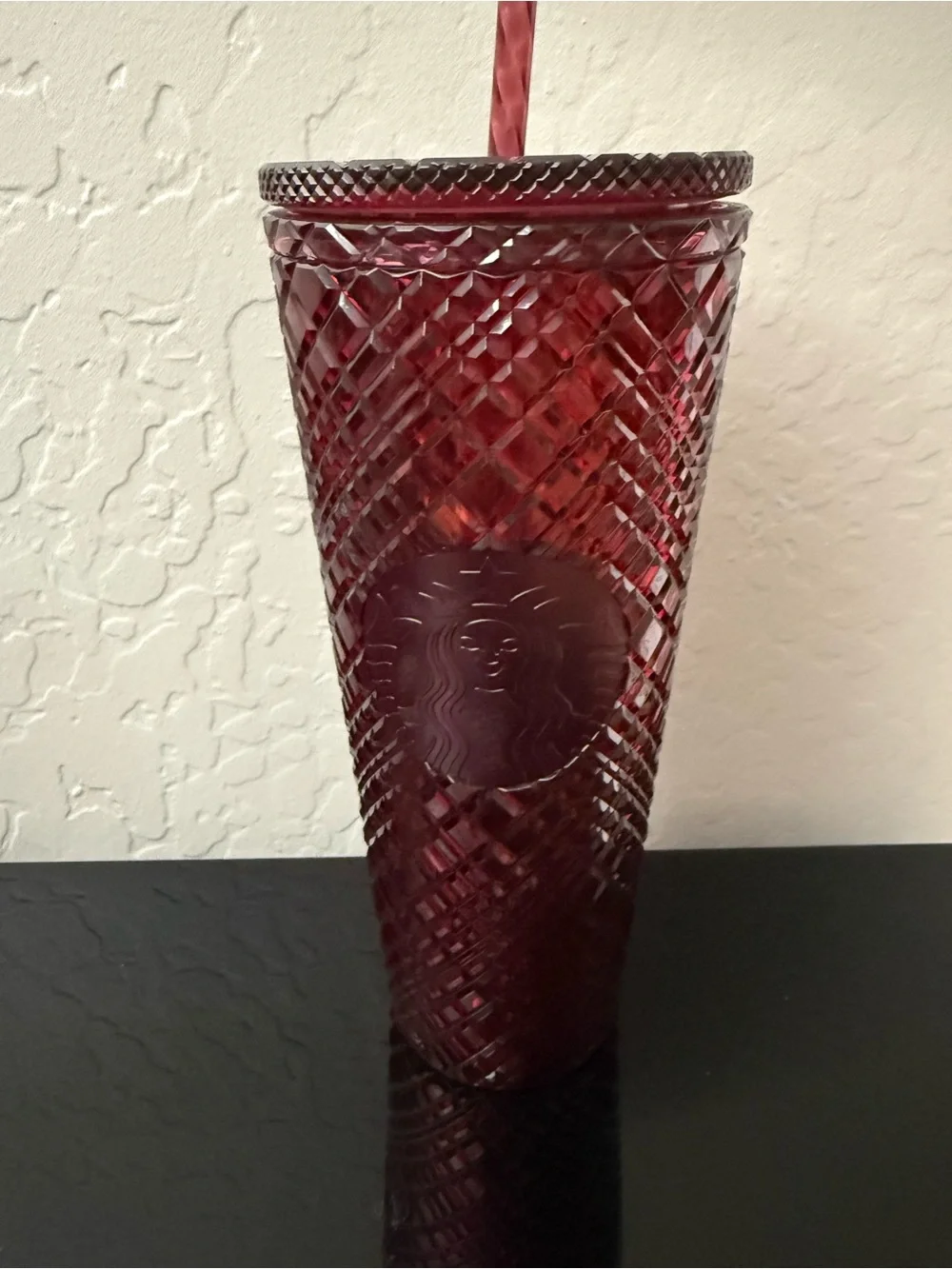 Starbucks Winter Holiday Jeweled Tumbler Red 24oz
